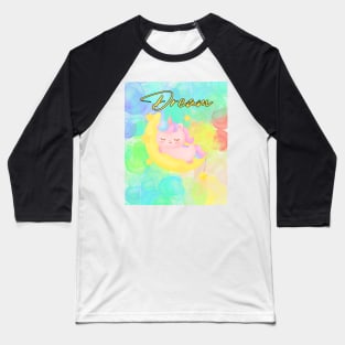 Dreaming unicorn Baseball T-Shirt